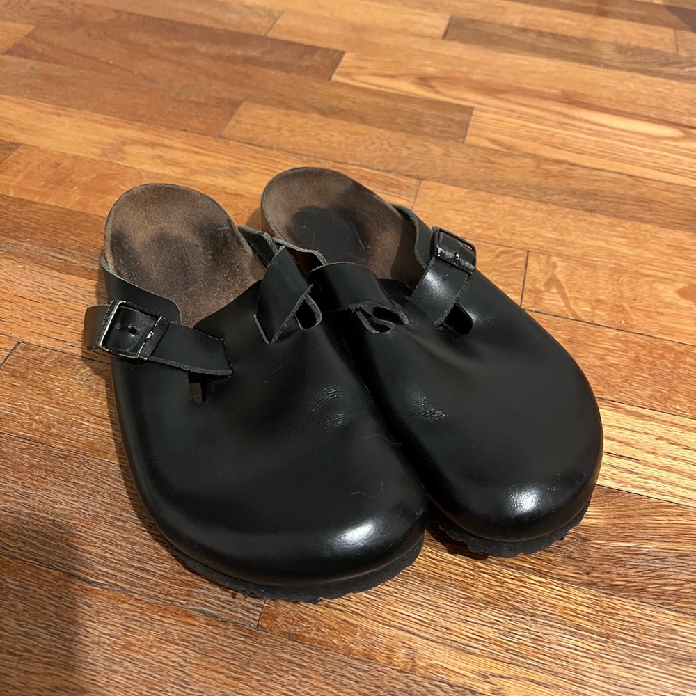 Black Birkenstock Boston